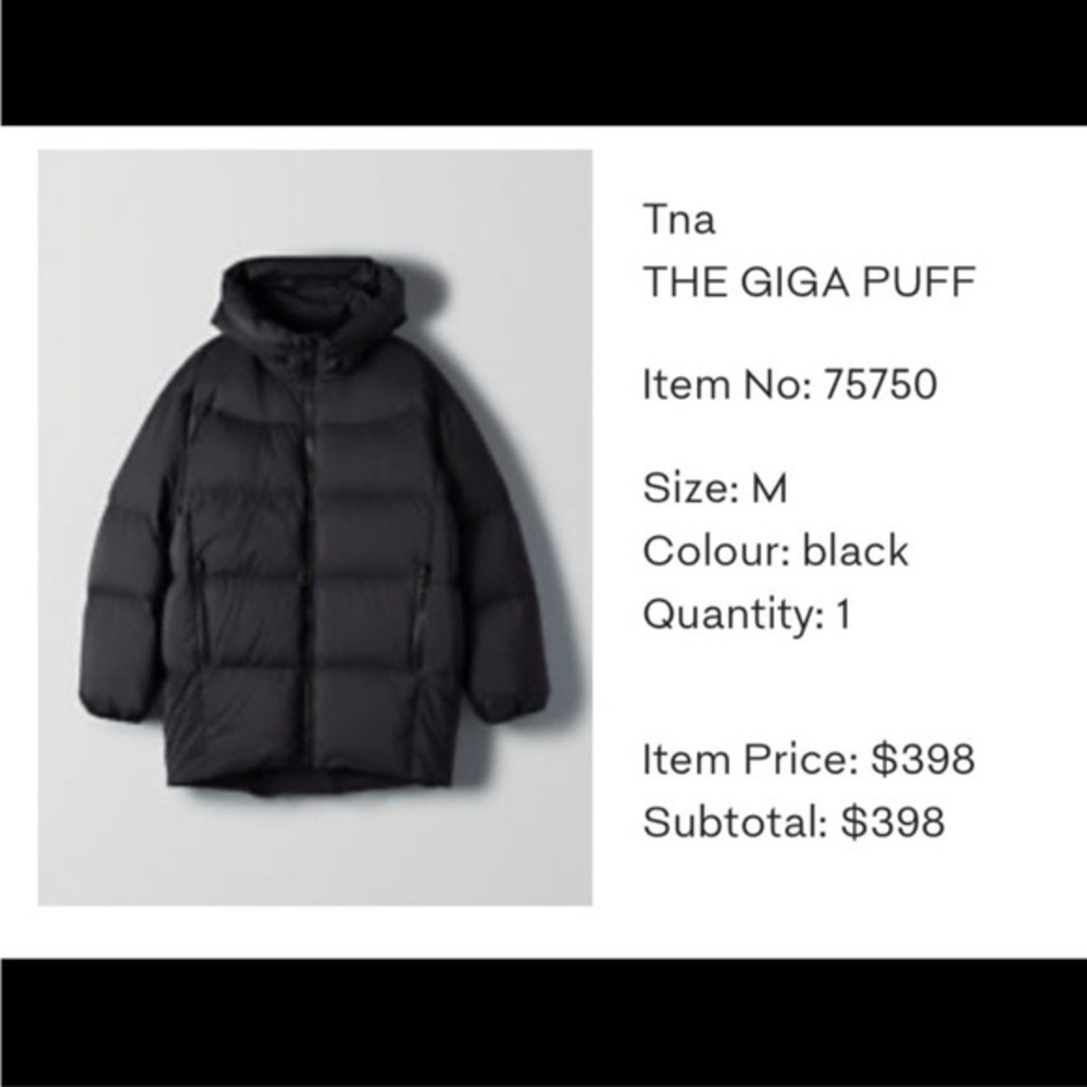 Aritzia GiGa puff
